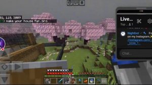 MINECRAFT BEDROCK LIVE STREAM SMP ANYONE CAN JOIN | @krishnaop2039