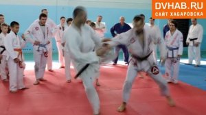 Мастер-класс по каратэ и бразильскому джиу-джитсу