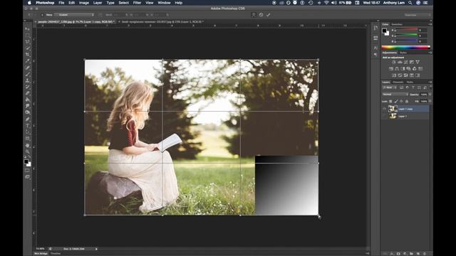 Page Turn Effect - Photoshop Tutorial