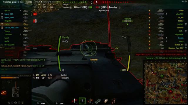 World of Tanks ANIME music mod (2015 Autumn Edition) смотреть онлайн