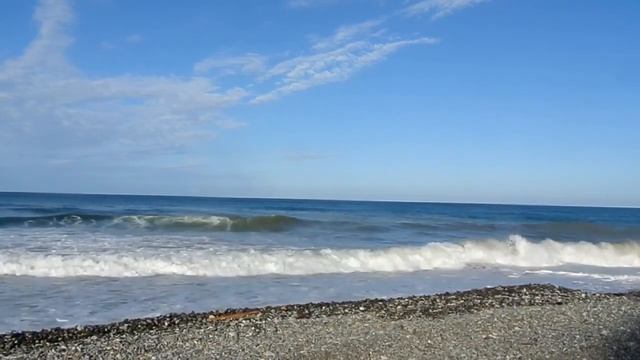 Владивосток. Японское море. Шум моря.