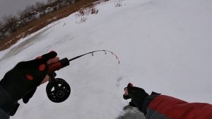 Мини обзор, удочка KAIDA ice fishing SKYROCKETS 450/SOFT, хорошая удочка для балансиров и не только