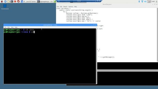 Java and Raspberry Pi Programming - Super Easy Servo Control! смотреть онлайн