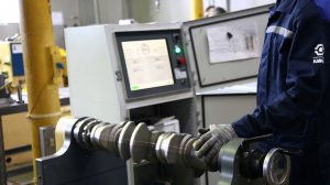 Тест на соосность коленвала (кузнечный завод ПАО «КАМАЗ»)