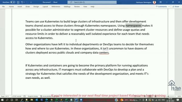 Kubernetes Live Project Overview | Kubernetes Real Time Project | Kubernetes Cluster Strategy