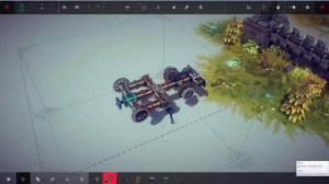 Besiege,коварный лесок и замок