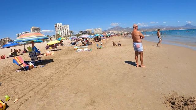 ??☀️?❌ Beach Walk -- Spain Walk Beach -- 4K 60FPS VIEW? -- SAN JUAN BEACH смотреть онлайн