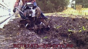 Выравнивание участка мотоблоком в Новосибирске. Ремикс.