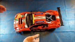 Ferrari 488GTE AF CORSE #51 - обзор LEGO Technic 42125 \ REVIEW