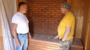 Каминопечь с хлебной камерой и лежанкой // Обзор