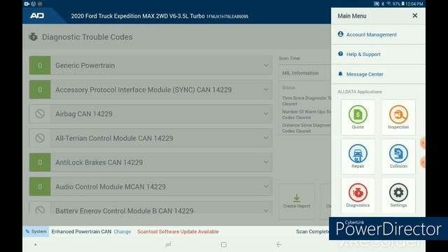 ALLDATA Diagnostic VCI - Tool Software Verification смотреть онлайн