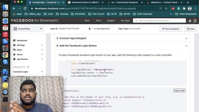 (Part-5) Step-by-Step: Facebook login Integration in App Swift 5 Xcode 12 Hindi (2021).