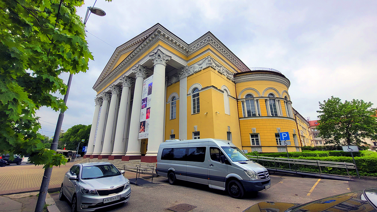 Калининград театр фото Прогулки по Калининграду: драмтеатр Калининграда - смотреть видео онлайн от "Кал