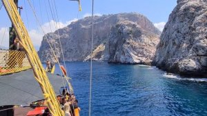 Турция, Алания. Пиратский корабль "GRAND TROYS"