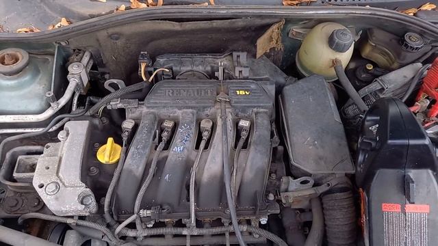 Renault Thalia 1.4 ( K4J A7 ) 72kW r2005 zelená смотреть онлайн