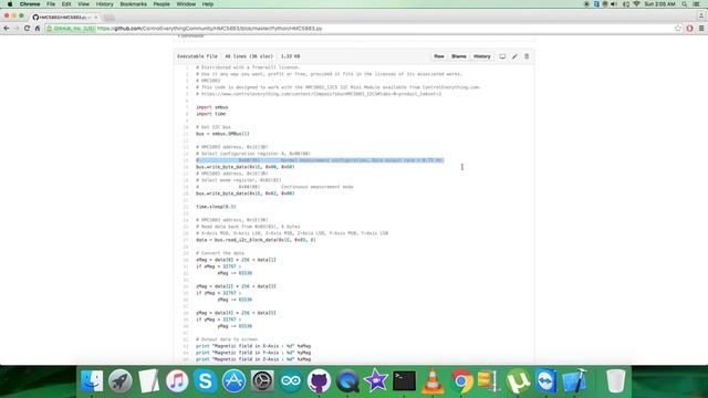 Raspberry Pi HMC5883 3-Axis Digital Compass Python Tutorial смотреть онлайн