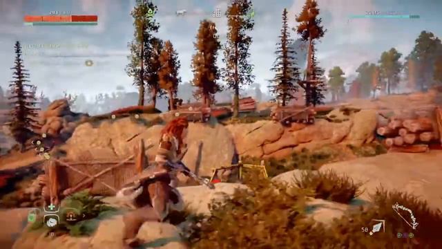 Horizon Zero Dawn - Испытание "Бревна"