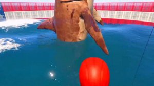 GTA 5 Water Ragdolls - SPIDERMAN Found Megalodon Attack Jumps Fails, Funny Moments | Pro AM Gaming