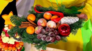 Украшаем стол на Новый год. Жить здорово! Фрагмент выпуска от 29.12.2015
