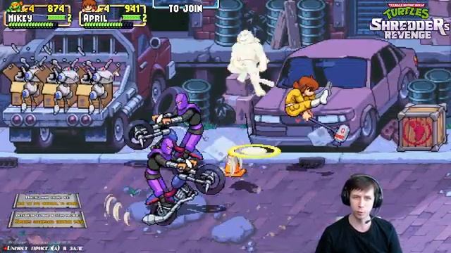 Параллельный импорт в действии. TMNT: Shredder's Revenge. Co-op feat Delphador. смотреть онлайн