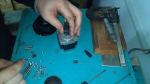 Электронная делительная головка - крепим шаговый двигатель