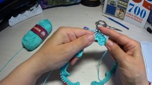 Повязка корона. Knitting Crown.