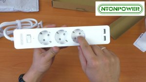 ⚡️ NTONPOWER ⚡️ СЕТЕВОЙ ФИЛЬТР 220 ВОЛЬТ С USB ПОРТАМИ ДЛЯ ЗАРЯДКИ ГАДЖЕТОВ