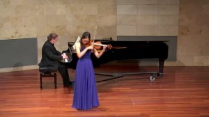 Christine Lee Violin, Korngold violin concerto, 1st mvt.