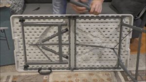 Распаковка.Складной стол Holmen.