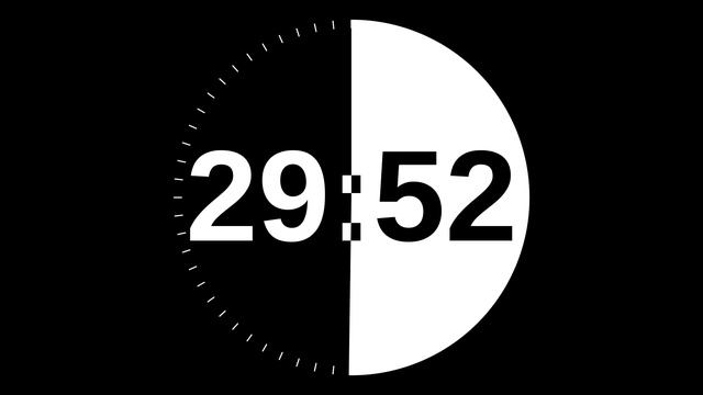 1 Hour Countdown Timer смотреть онлайн