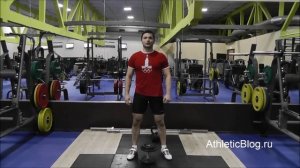 Приседания с гантелей или гирей на груди. Техника выполнения упражнения. Обучающее видео