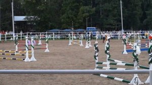 Соревнования детей по конкуру в КСК "Детскосельский" 2015