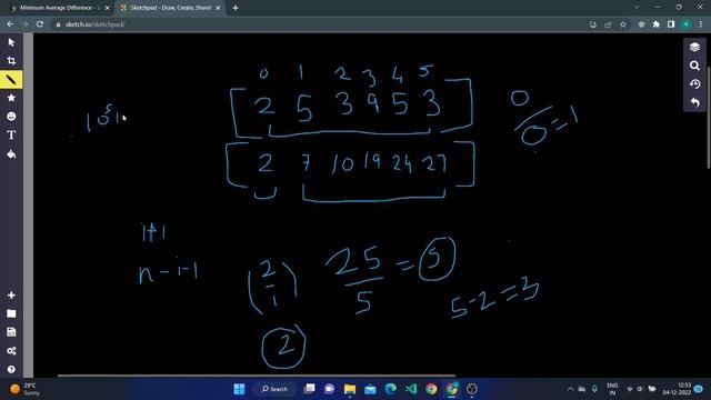 2256 - Minimum Average Difference?? | Prefix Sum | Leetcode Daily Challenge