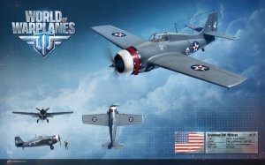 World of Warplanes: F4F "забавный дуэт" :)