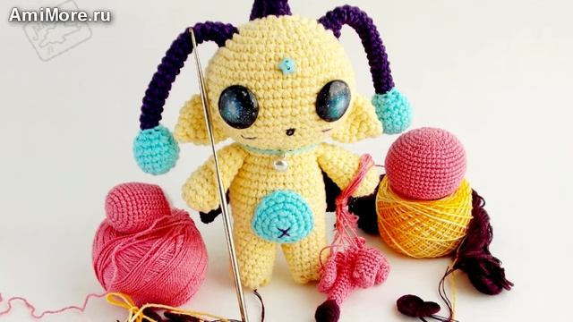Амигуруми: схема Инопланетного Друга. Игрушки вязаные крючком - Free crochet patterns. смотреть онлайн