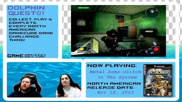 Let's Play Every GameCube Game! - Game001: Metal Arms Glitch in the System Pt1 смотреть онлайн