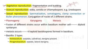 Basidiomycetes General Characters