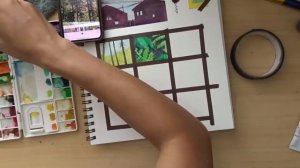 Paint Nature with Me | Art and Chill | Using Daler Rowney Watercolors on Canson Paper