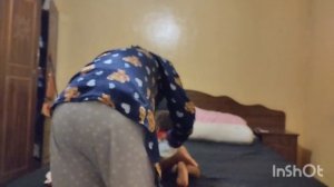 Peaceful Diaper change. NO MORE WRESTLING WITH MY TODDLER #oneyearold #diaperpants