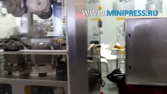 Оборудование для упаковки таблеток в алюминиевый блистер