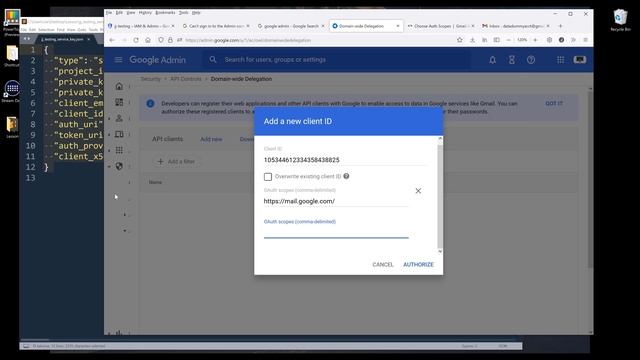 Send An Email With Gmail Using Service Account In Python (Gmail API)