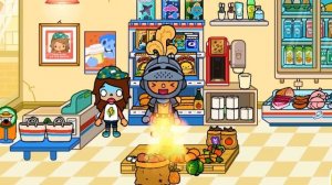 Девочка Альбинос Стала Принцессой ?? | Семья с Радужными Волосами | Toca Life World