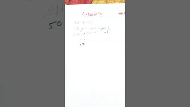 Wrapper Class In Java