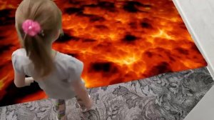 Пол это лава - the floor is lava и смешные истории про котят