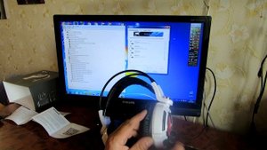 Xiberia K3 Over Ear игровая стереогарнитура Распаковка aliexpress Обзор Наушники со светодиодами