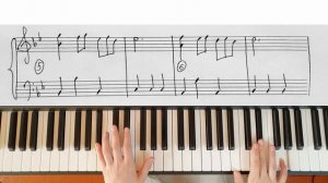 Adagio Albinoni разбор на пианино для начинающих!