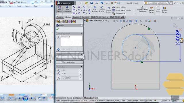 SolidWorks BeginnersExercise 18Practice session