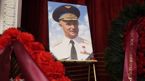 Настоящий герой: в Москве простились с генералом Востротиным из реальной «9 роты»