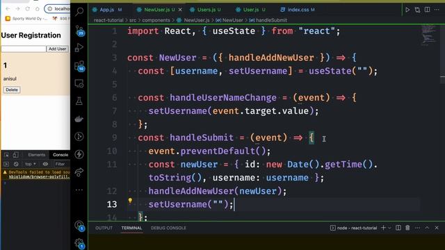 React Bangla Tutorial 56 : User Management App using Context API