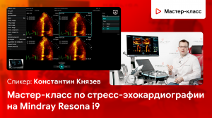 Мастер-класс по стресс-эхокардиографии на Mindray Resona i9